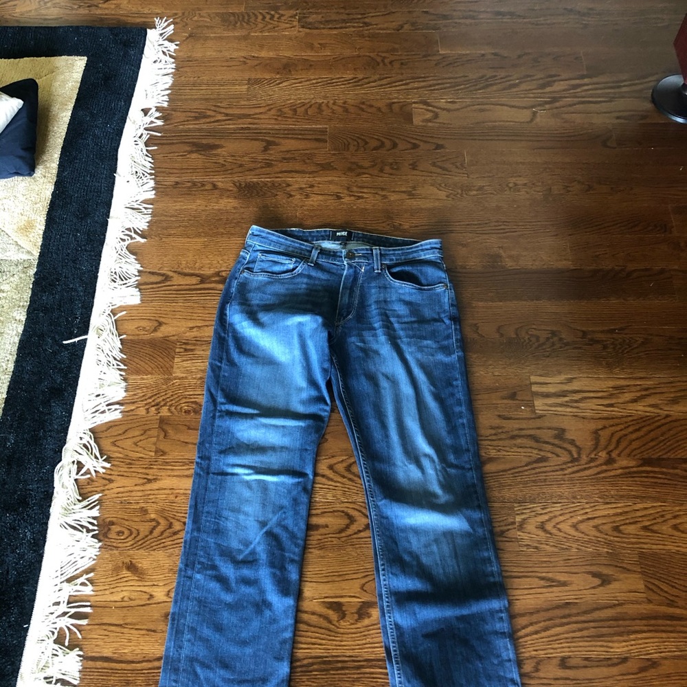 Paige slim straight jeans